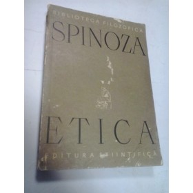 ETICA - BENEDICT SPINOZA 